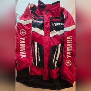 Yamaha Men's Red Snowmobile Jacket